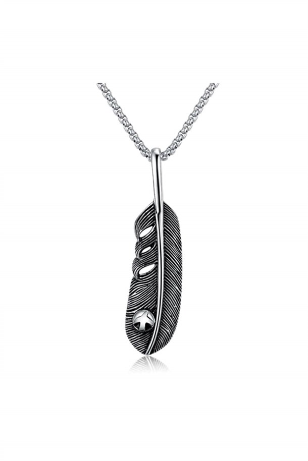 FEATHER OF LUCK SILVER KOLYEBİLEKLİKROYALDESIGNFTHROFLCKFEATHER OF LUCK SILVER KOLYE