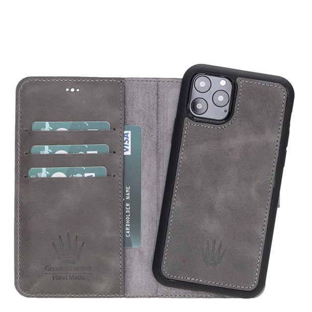 MAGIC WALLET IPHONE 11 PRO GRAY WALLET + COVER