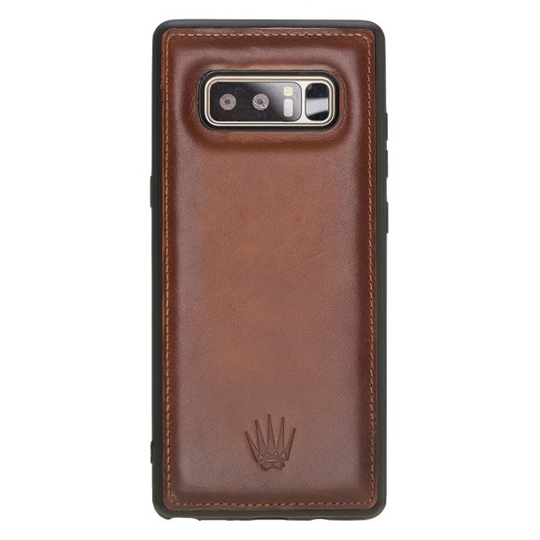 SAMSUNG NOTE 8 TAN LEATHER COVER