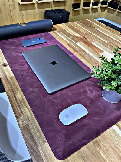  MOUSE PAD CRAZY BURGUNDY
