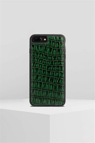IPHONE 6 PLUS/8 PLUS / 7 PLUS CROCO GREEN LEATHER COVERPHONE CASEWATCHOFROYALCRCO7-8PLSGREENIPHONE 6 PLUS/8 PLUS / 7 PLUS CROCO GREEN LEATHER COVER