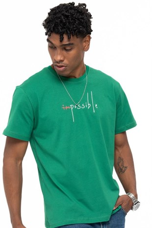 IMPOSSIBLE T-SHIRT GREEN